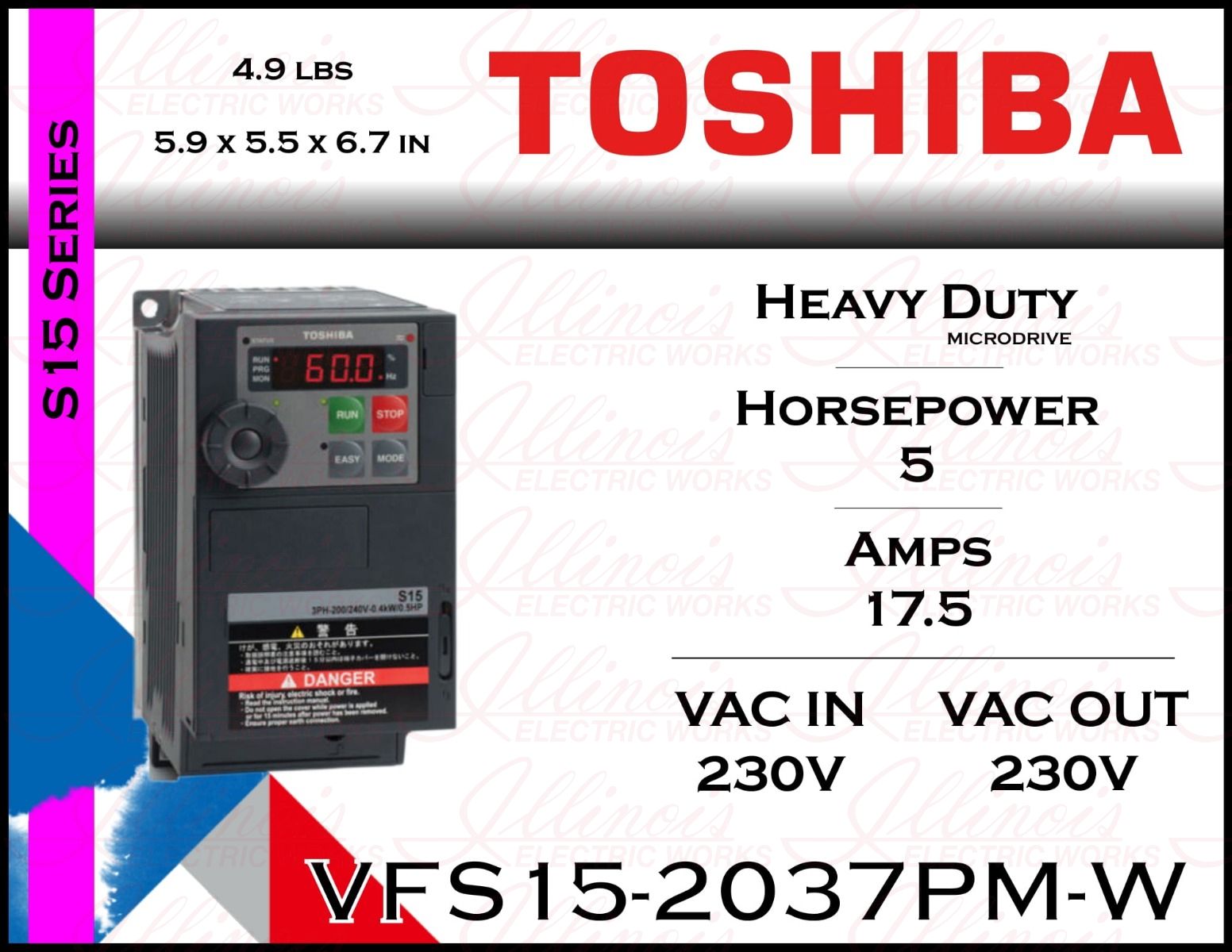 Toshiba VFS15-2037PM-W | Drives | IEW